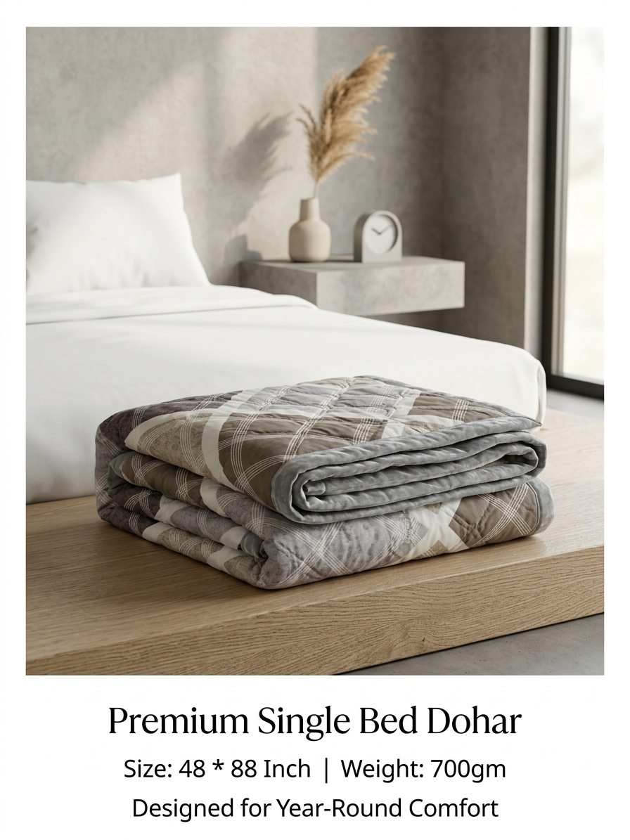Super Soft Lightweight Single Bed Dohar