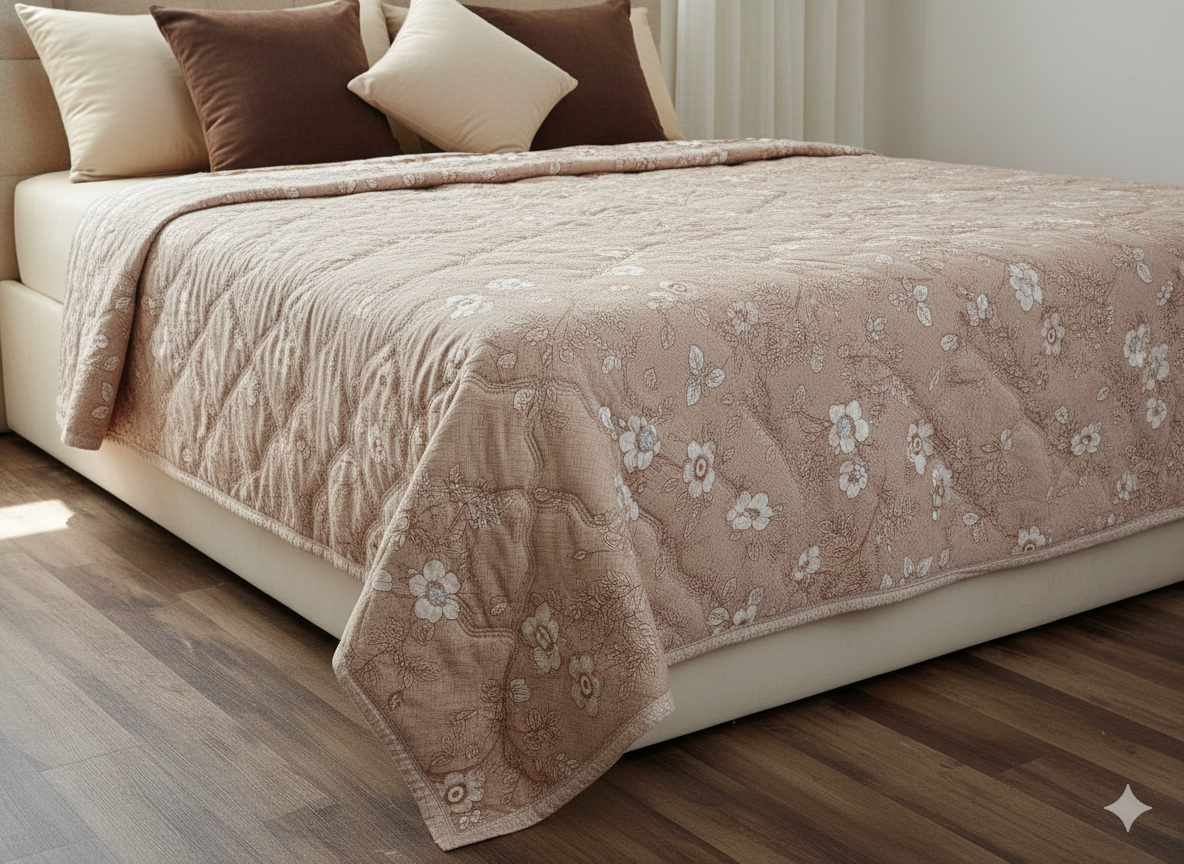 Layer Reversible Double Bed Dohar (Size 90x90) – Lightweight & Breathable