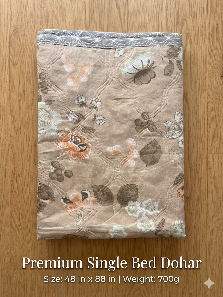 Super Soft Lightweight Single Bed Dohar 48*88 inch