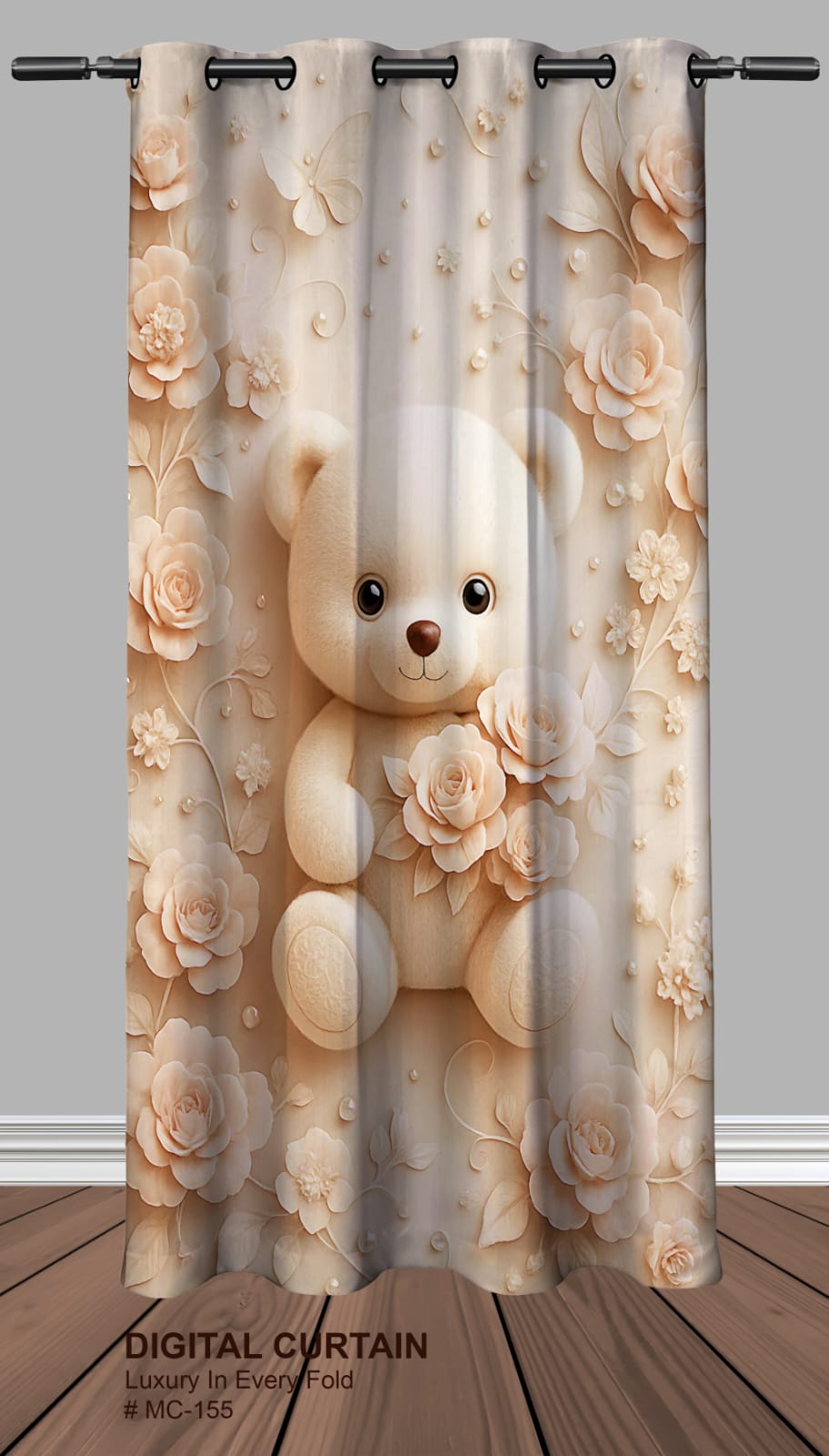 7D Printed Curtains – Elegant Home Décor Padada baby