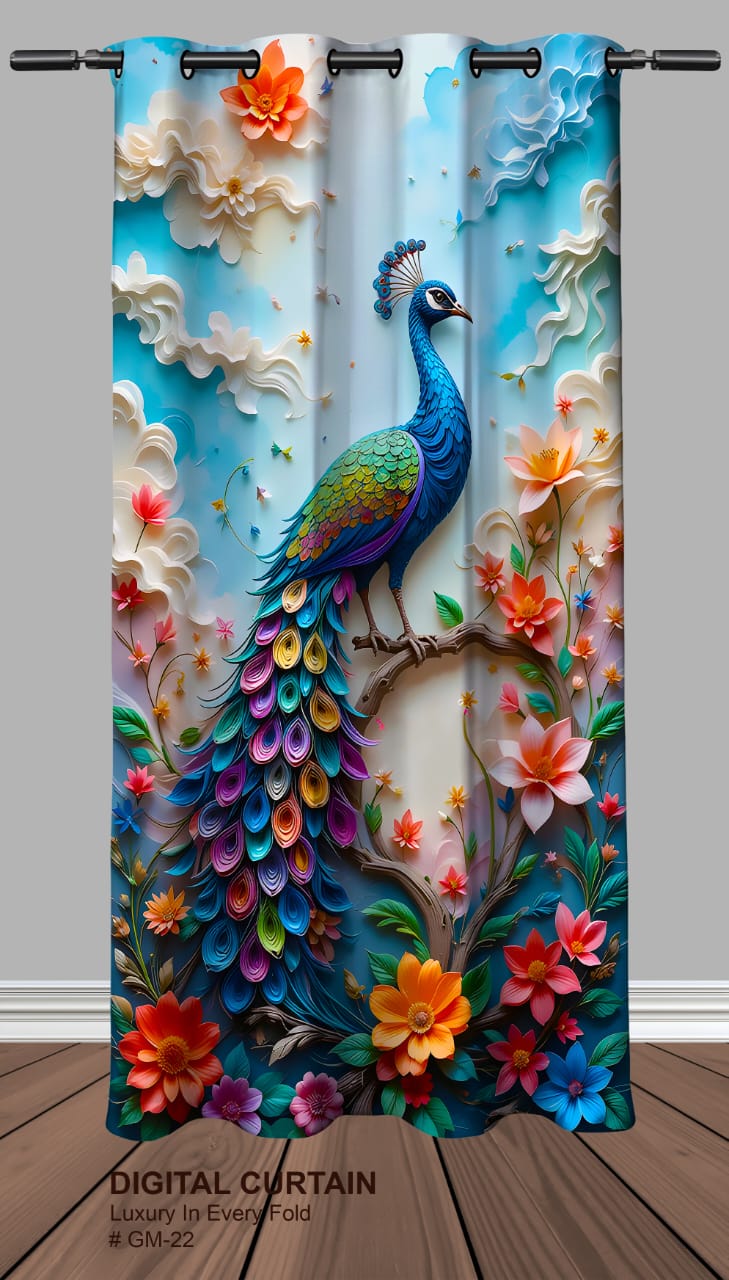 7D Printed Curtains – Elegant Home Décor Padada