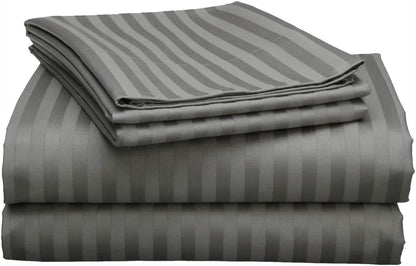 plan striped besheet size 108*108 inch