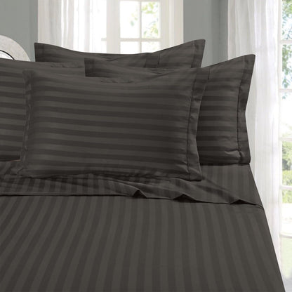 plan striped besheet size 108*108 inch