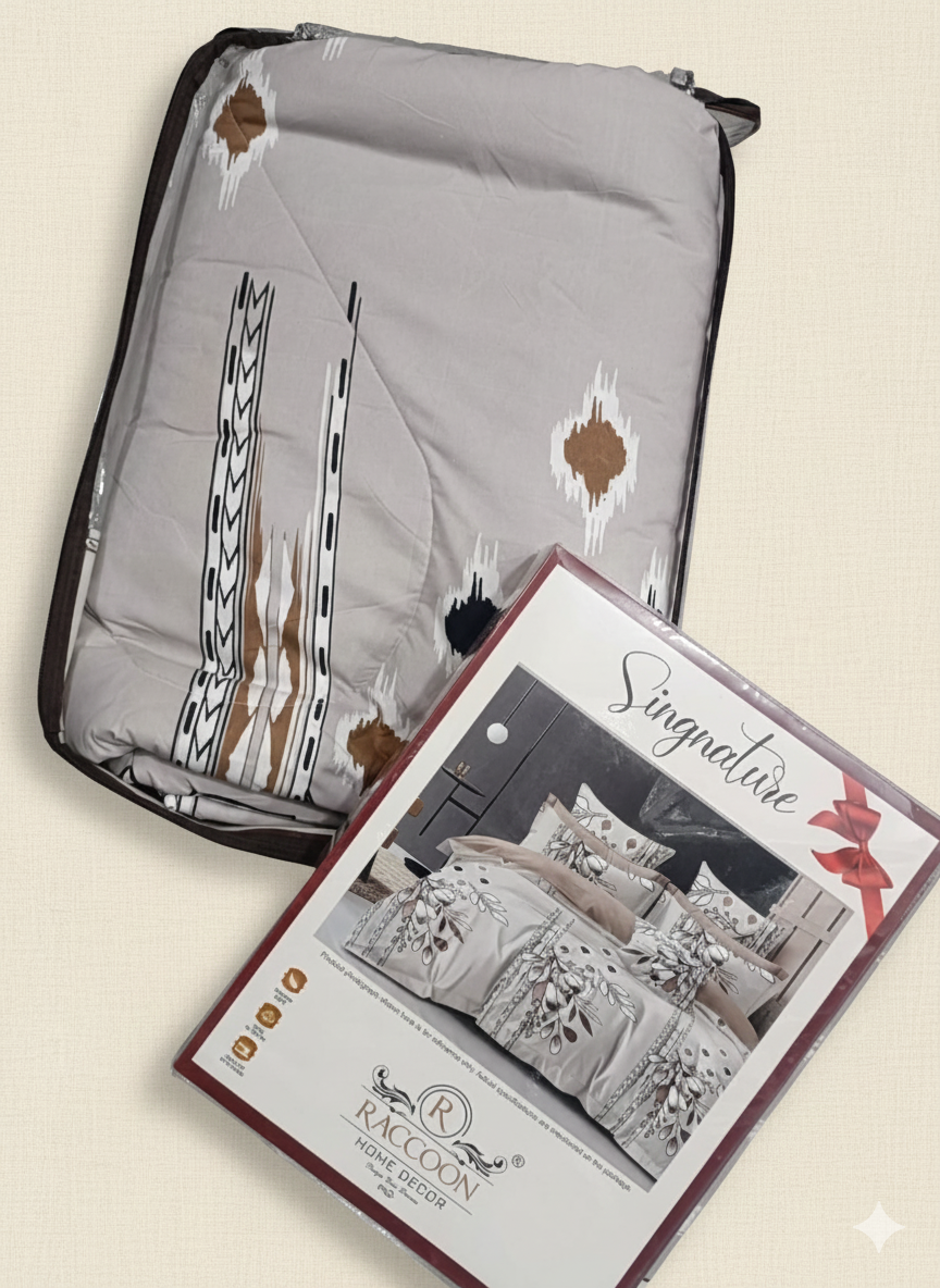 Stylish Bedding Collection | Bedsheet + Comforter