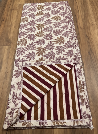 "Double Bed Dohar (Ultrasonic Material) – Size 70x90"