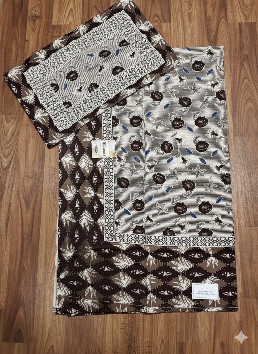 Single Bed Combo Pack – 2 Sheets & 4 Pillow Covers