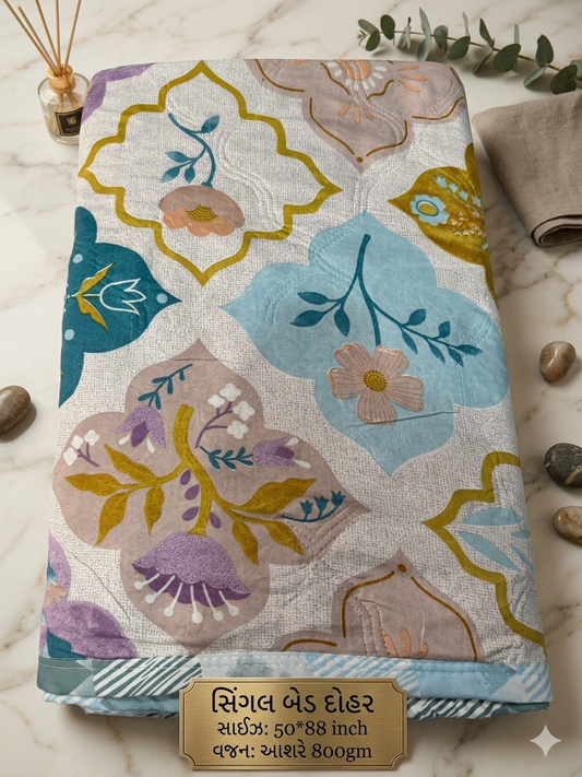 Super Soft Lightweight Single Bed Dohar 48*88 inch