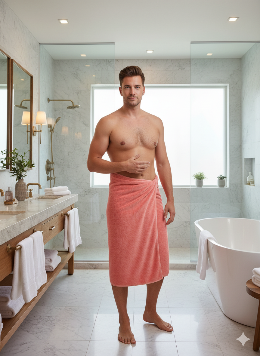 Super Soft Microfiber Bath Towel 30x60 Inches | Gentle on Skin | Ideal for Gym, Travel & Home Use