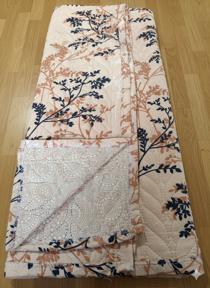 "Double Bed Dohar (Ultrasonic Material) – Size 70x90"