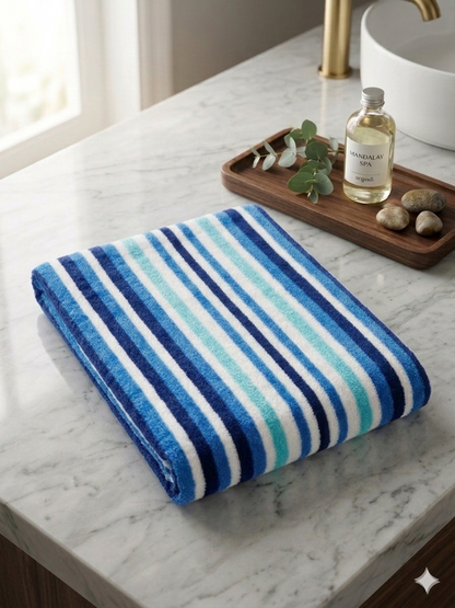 Premium 100% Pure Cotton Bath Towel 30×60 Inch – Super Absorbent Export Quality