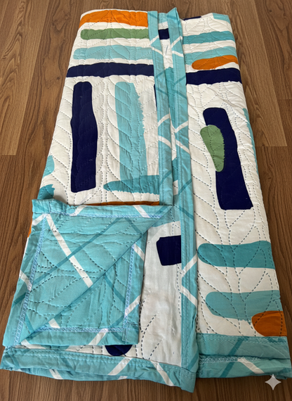 "Double Bed Dohar (Ultrasonic Material) – Size 70x90"