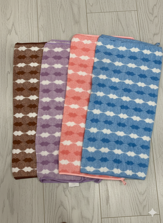 2 PIS IN 150 ONLY   Daily Use Bath Towel Set - 2 Pieces (Assorted Vibrant Colors)