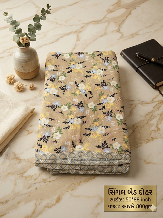 Super Soft Lightweight Single Bed Dohar 48*88 inch