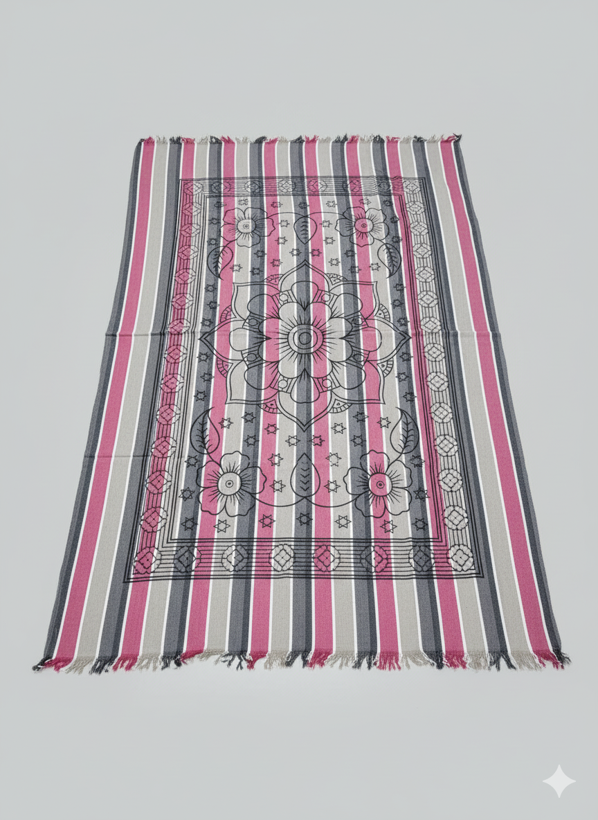 Khadi Cotton Single Bed Full Size Bedsheet – Pack of 2 | Pure Handloom Comfort | Soft & Breathable Fabric | Ideal for All Seasons