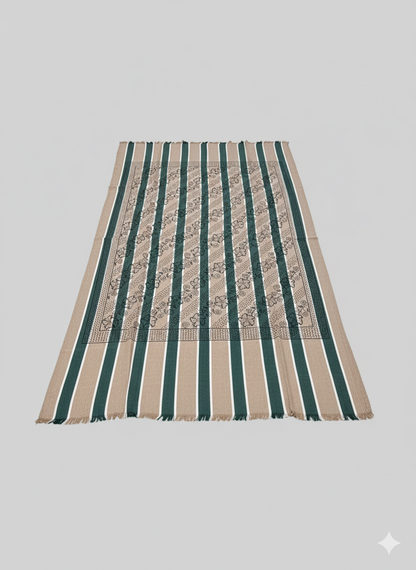 Khadi Cotton Single Bed Full Size Bedsheet – Pack of 2 | Pure Handloom Comfort | Soft & Breathable Fabric | Ideal for All Seasons