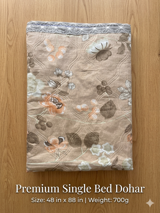 Super Soft Lightweight Single Bed Dohar 48*88 inch