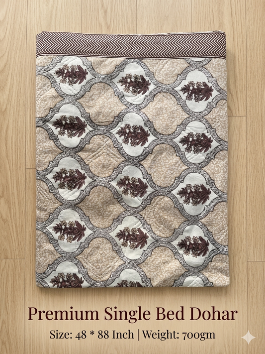 Super Soft Lightweight Single Bed Dohar 48*88 inch