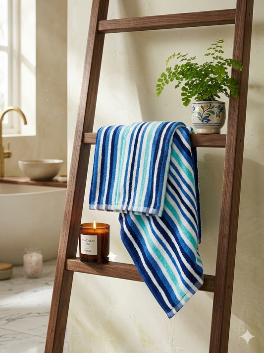Premium 100% Pure Cotton Bath Towel 30×60 Inch – Super Absorbent Export Quality