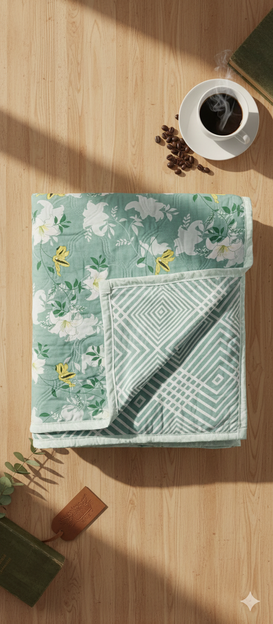 6 pis in 1000 ultrasonic material dohar size 48*88 inch                               "Mixed color and design patterns. 6 pieces for ₹1000."                               "મિક્સ કલર અને ડિઝાઈન પેટર્ન. 6 નંગ ₹1000 માં."