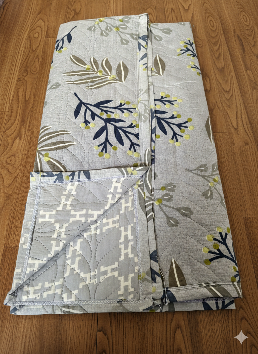 "Double Bed Dohar (Ultrasonic Material) – Size 70x90"