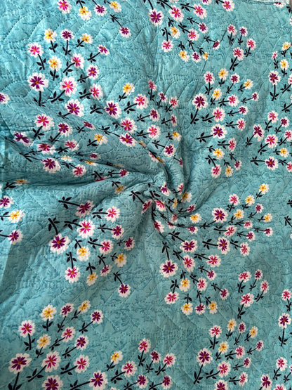 "Double Bed Dohar (Ultrasonic Material) – Size 70x90"