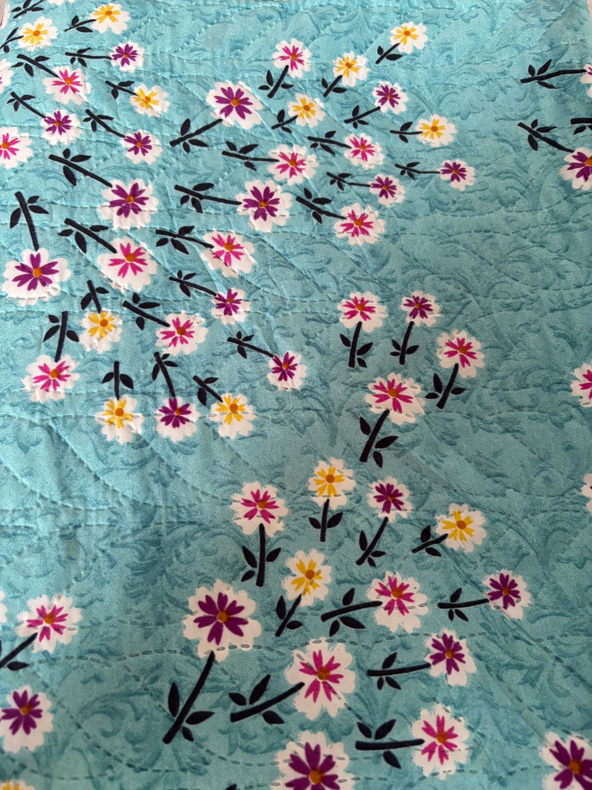 "Double Bed Dohar (Ultrasonic Material) – Size 70x90"