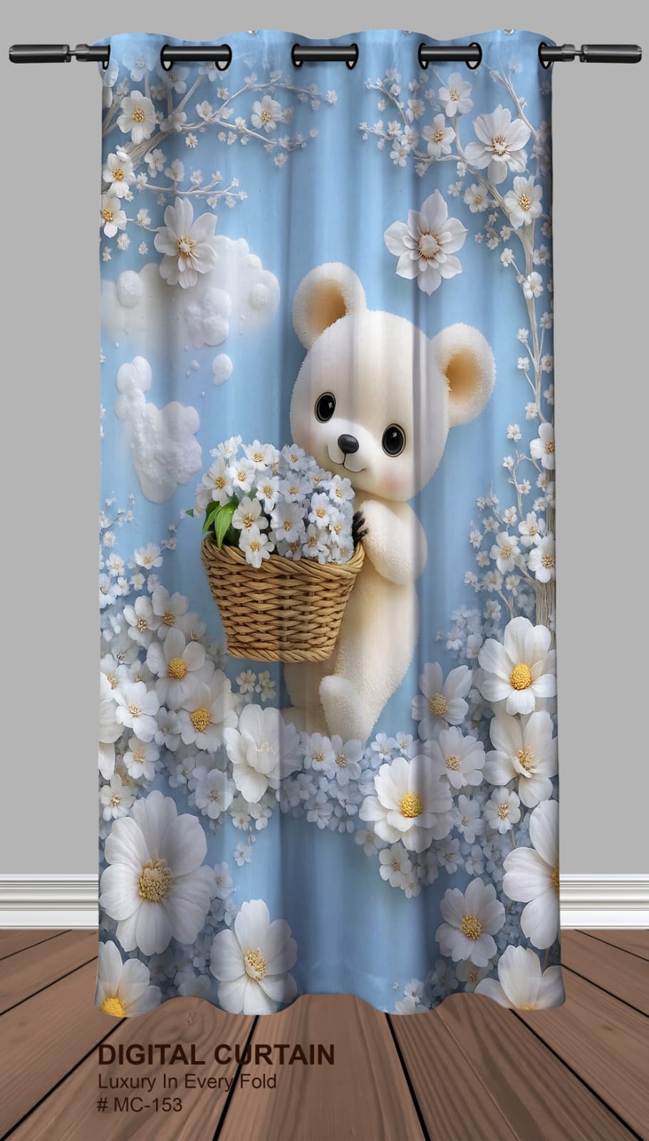 7D Printed Curtains – Elegant Home Décor Padada