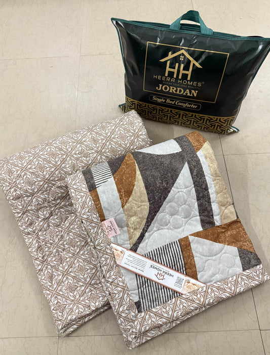 Premium Quality Single Bed Dohar - Lightweight All-Season Comforter (56 x 88 Inch)