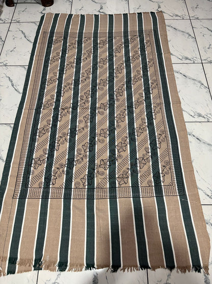 Khadi Cotton Single Bed Full Size Bedsheet – Pack of 2 | Pure Handloom Comfort | Soft & Breathable Fabric | Ideal for All Seasons